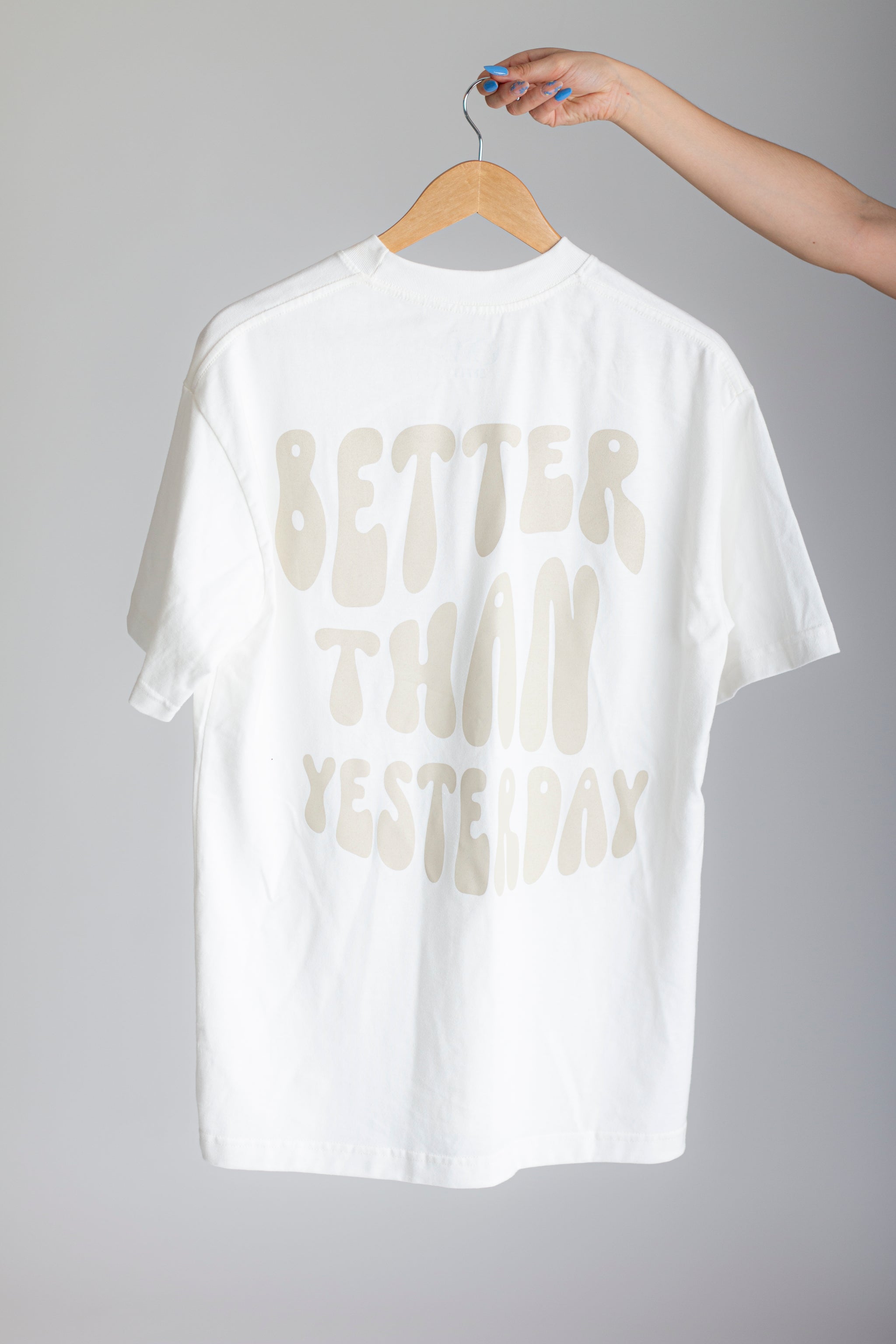 Playera Oversize Hueso