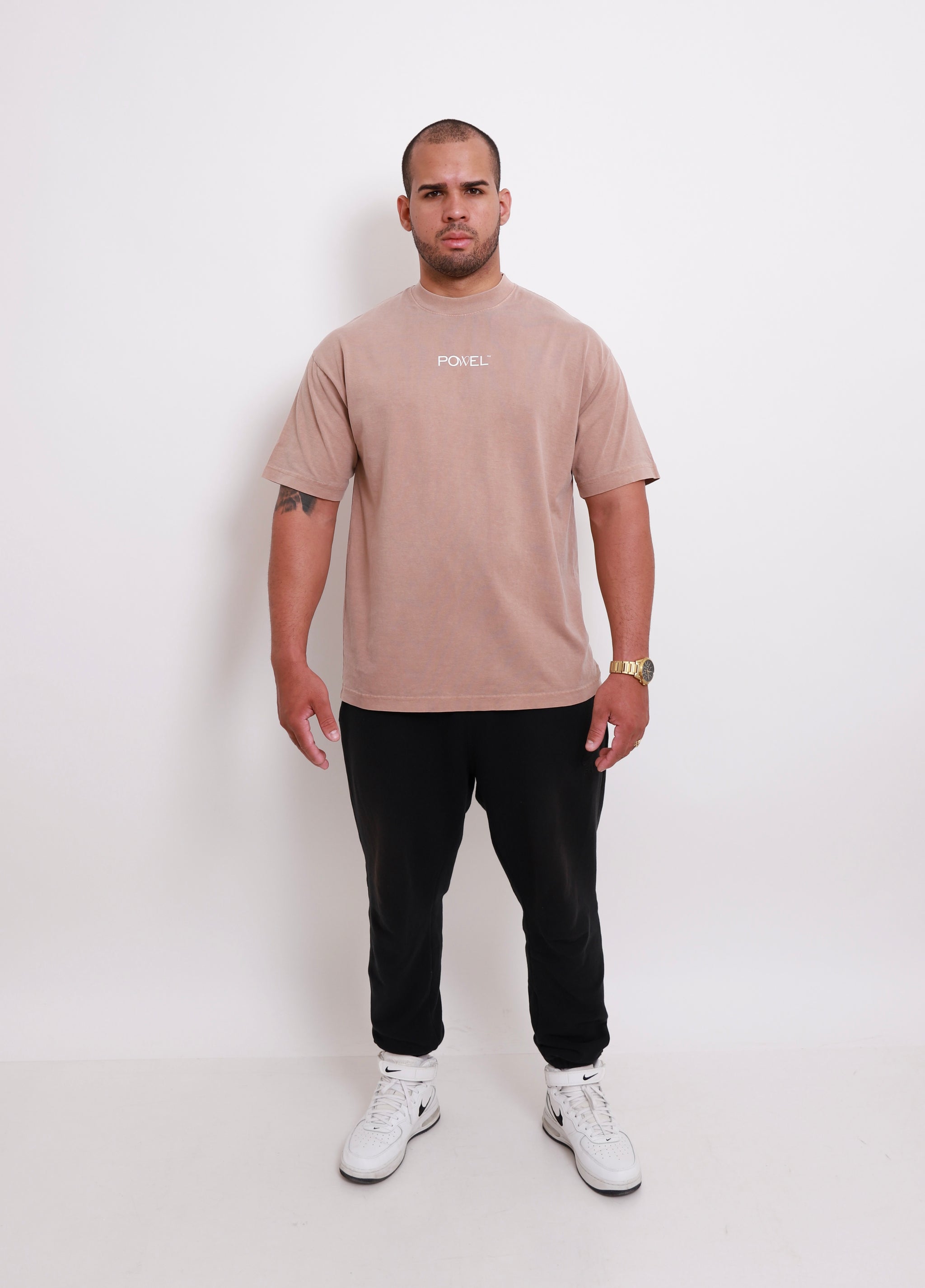 Playera Oversize Light Brown
