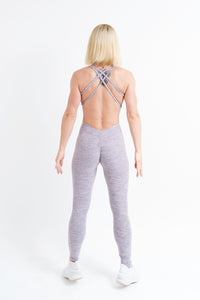 Must Fit Long Jumpsuit Gris