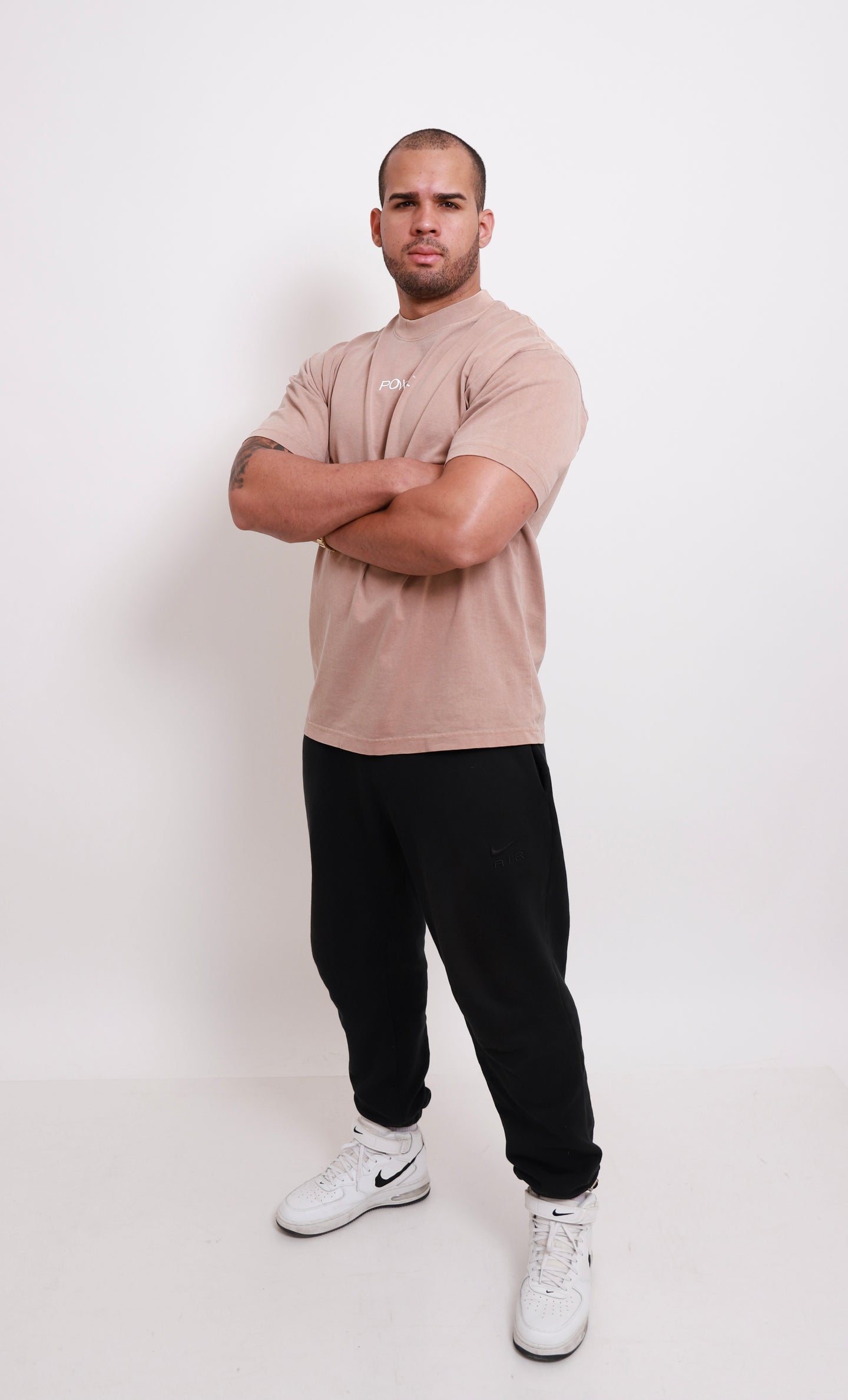 Playera Oversize Light Brown
