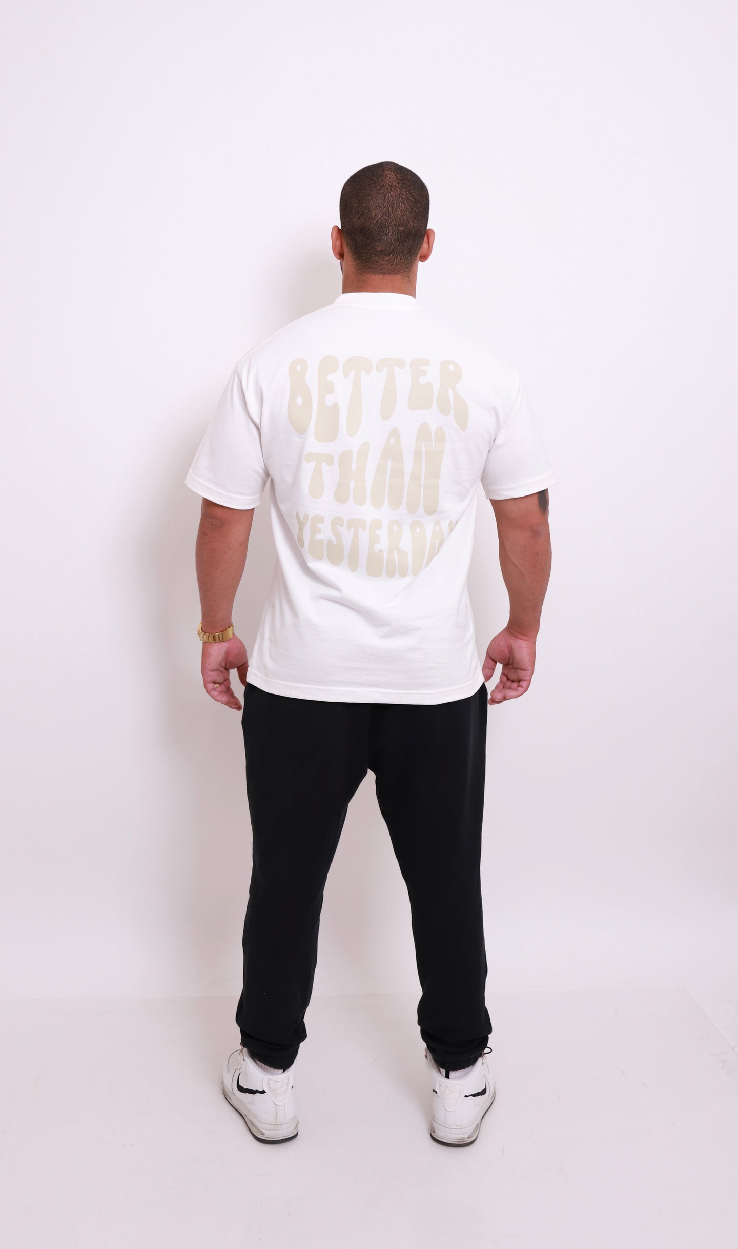 Playera Oversize Hueso